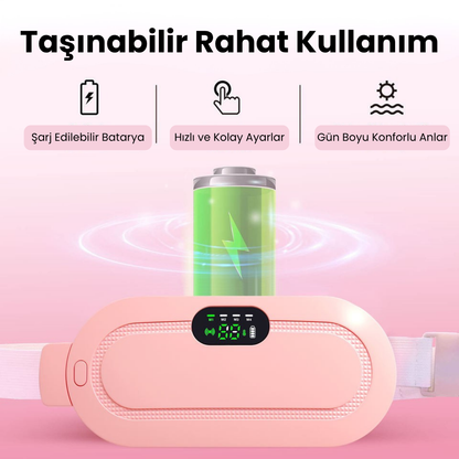 FemBelt Isıtmalı & Titreşimli Regl Kemeri